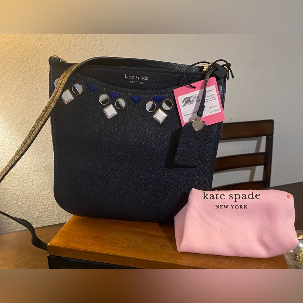 Kate Spade Dark Blue New Bag.